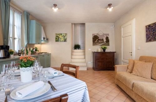 Siena Apartment | Historic Villa Apartment in Siena with Pet-Friendly Amenities