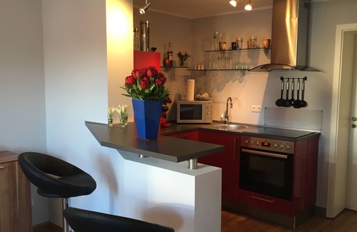 Marburg Apartment | Family-Friendly Apartment in Marburg with Kitchen Amenities