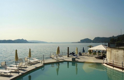 Meina Apartment | Relaxing Apartment with Terrace, Pool & Pet-Friendly Stay