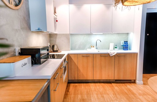 Niechorze Apartment | Cozy Oceanfront Apartment Steps from the Beach in Niechorze