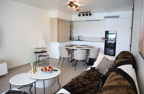 Nieuwpoort Apartment | Scorpio B0404: Oceanfront Getaway with Scenic Views