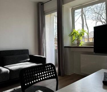 Wolfsburg Apartment | Cozy Apartment with Balcony in Serene Location