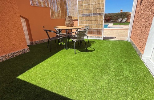 Los Puertos Apartment | Relaxing Apartment in Terracotta House with Private Pool
