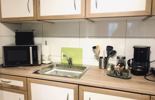 Rahden Apartment | Central Apartment in Rahden with Pool & Kitchen Access