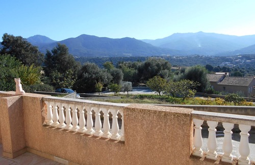 Bastelicaccia Condo | Scenic Villa Apartment with Terrace and Mountain View