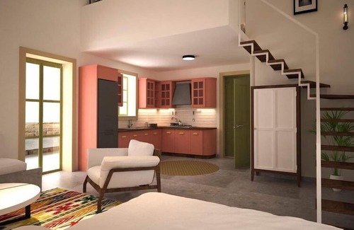 Lagoudi Zia House | Relaxing Apartment in Zia with Private Terrace and Pool