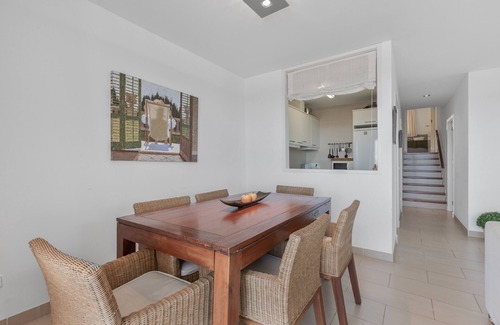 Coves Noves Apartment | Apartment 'Infinity View Menorca' with Sea View, Shared Pool and Private Terrace