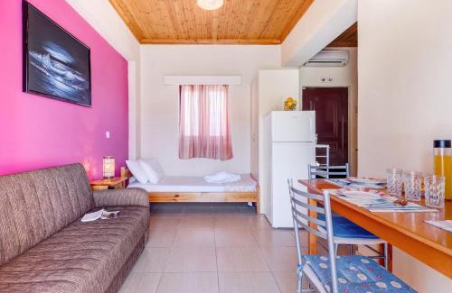 Vassiliki Apartment | Oceanfront Apartment Iole: 4-Star, Perfect for Families