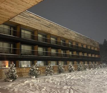 Bakuriani Apartment | Guest Rated: Apartment Kokhta-Mitarbi Resort with Hot Tub