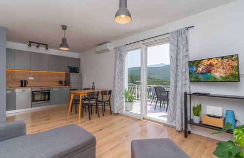 Molunat Apartment | Apartment Konak - Two Bedroom Apartment with Terrace and Sea View