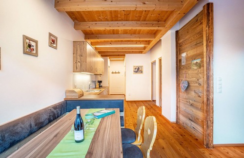 Luson Apartment | Relax at Kreuzplonhof Apt Dorfblick with Mountain Views