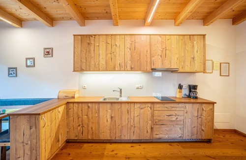 Luson Apartment | Relax at Kreuzplonhof Apt Dorfblick with Mountain Views