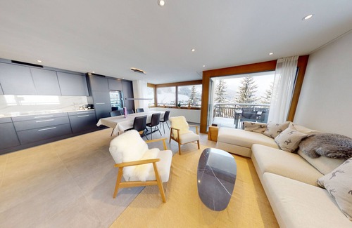 Churwalden Apartment | Family-Friendly Apartment Krone Churwalden with Pool & Spa