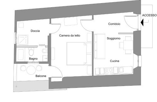 Castello Apartment | Pet-Friendly Convenience at Apartment La Bigatera