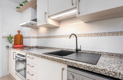 Estepona Apartment | Seaside Escape: La Fragata Estepona with Pool & Wi-Fi