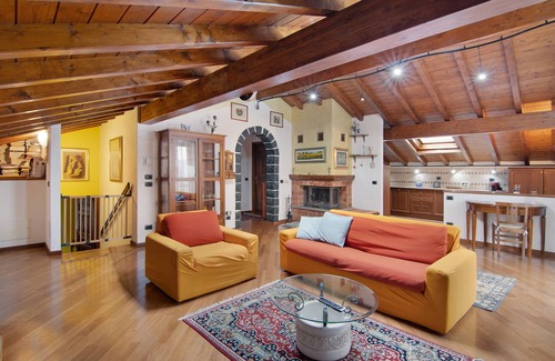 Lanzo d'Intelvi Apartment | Relax at Apartment "La Mansarda di Eros e Tiziana" with Views