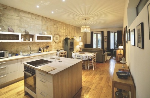 Uzes Apartment | Historic City Apartment Steps from Place aux Herbes