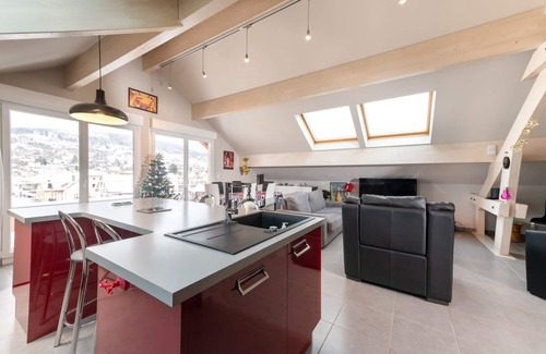 Gerardmer Apartment | Explore Apartment-Loft Les Mélèzes in the City Center