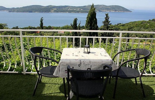 Orasac Apartment | Oceanfront Bliss at Apartment Lucic by Interhome