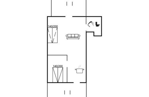 Akirkeby Apartment | Family-Friendly Apartment Lutz - 6km from the Sea in Bornholm