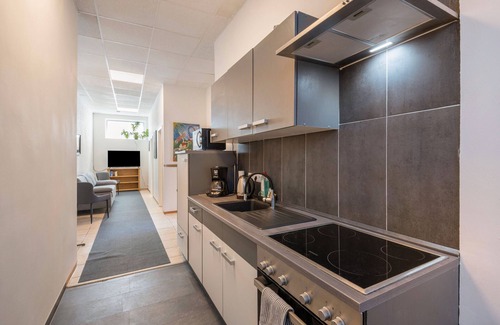 Lutzen Apartment | Apartment 'Lützen Muschwitz' with Shared Terrace and Wi-Fi