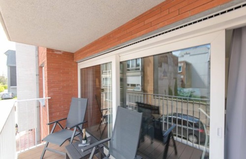 Bredene Apartment | Stunning Oceanfront Apartment Medano by Interhome – 9.8/10