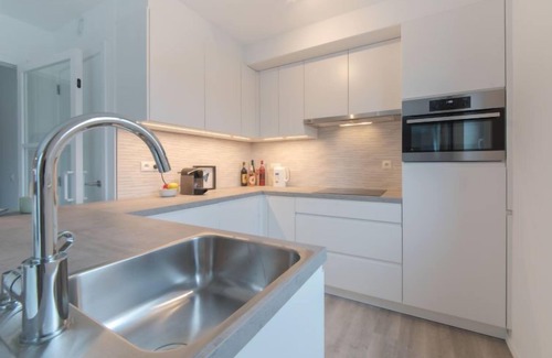 Bredene Apartment | Discover Apartment Medano: Oceanfront Oasis with Spa