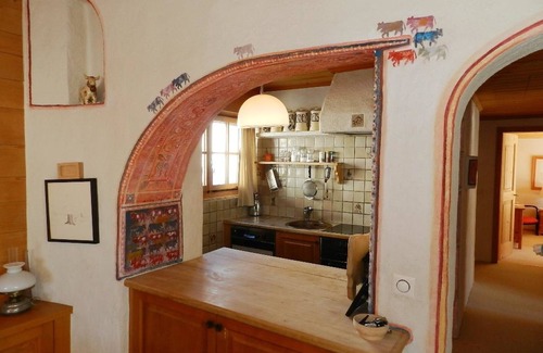 Saanenmoeser Apartment | Top-Rated Media by Interhome: Spa & Family-Friendly Comfort