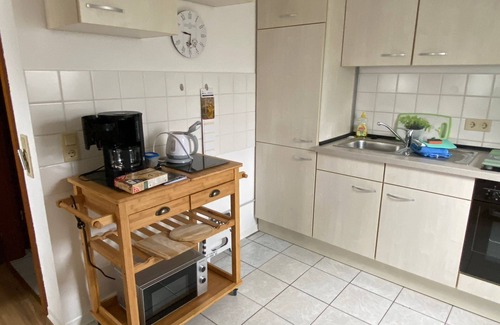 Bad Wildungen Apartment | Relaxing Apartment with Balcony & Mountain Views in Bad Wildungen