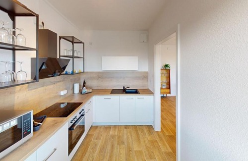 Morgenleite Apartment | Apartment mit bodengleicher Dusche, 170m bis zur Haltestelle Linie 5, WLAN