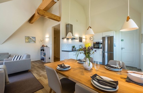 Stolpe auf Usedom Apartment | Charming Apartment with Balcony at Inseldomizil Stolpe