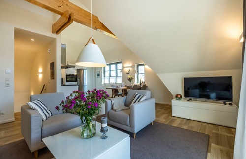 Stolpe auf Usedom Apartment | Charming Apartment with Balcony at Inseldomizil Stolpe