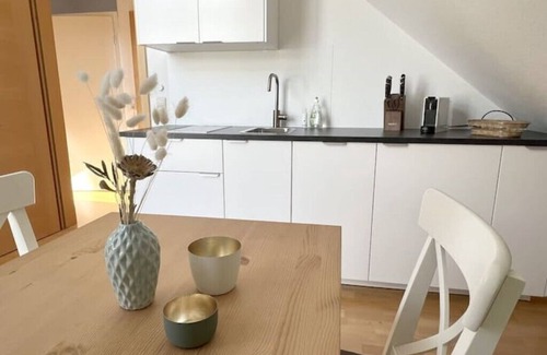 Wangen im Allgaeu Apartment | Relaxing Apartment with Rooftop Terrace and Spa in Wangen