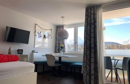 Seefeld in Tirol Apartment | Bright Seefeld Apartment with Pool and Sauna - Guest Rated 9.1