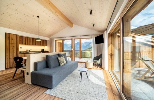 Moso in Passiria Apartment | Mountain View Apartment 'Mucher Jakob' with Private Terrace