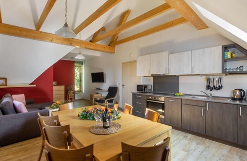 Hrensko Apartment | Modern Apartment Na mechu-2 by Interhome - Pet Friendly Stay
