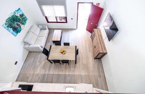Isla Cristina Apartment | Ocean Suites A2: Terraced Getaway with Wi-Fi & Ocean View