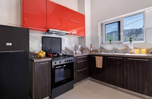 Lygia Apartment | Oceanida Aelia Room: Cozy Retreat with Oceanfront Views