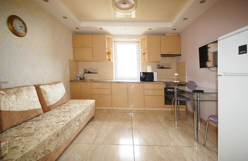 Pervomayskoye Apartment | Comfortable Apartment on Oktyabrskaya Sq with Great Amenities