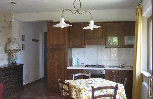 Monterubbiano Apartment | Forest-Edge Retreat with Ocean View and Pet-Friendly Perks