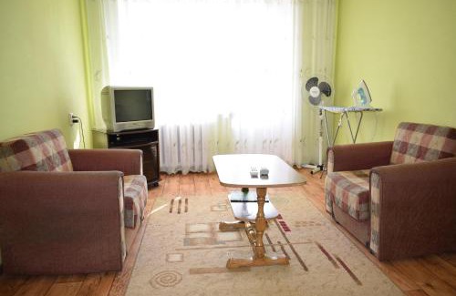 Rivne Apartment | Welcoming Apartment on Vasylya Chervoniya with Hot Tub