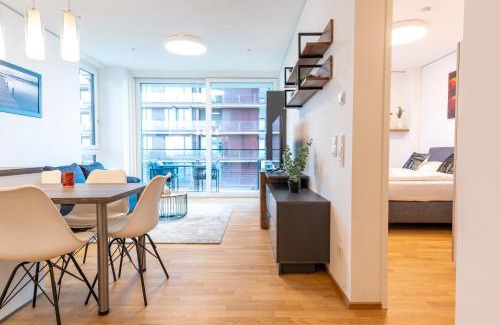 Erdberg Apartment | Elegant Apartment with Rooftop Views in Vienna