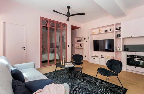 Old Lyon Apartment | Scenic Apartment with Fourvière View and Family-Friendly Amenities