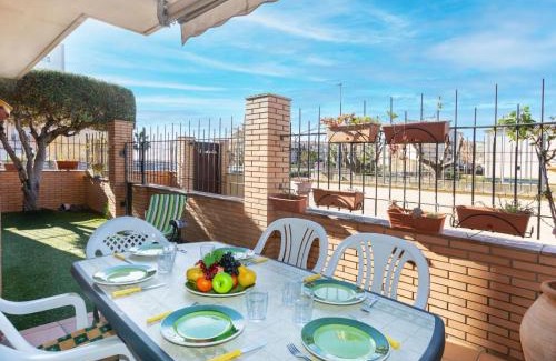 Sant Antoni de Calonge Apartment | Oceanfront Apartment Pailebot: 4-Star Guest Rated Haven