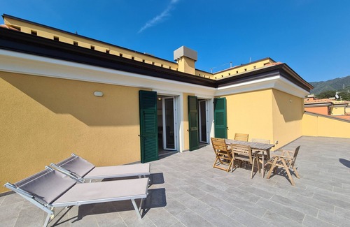 Levanto Apartment | Relax at Apartment P with Ocean View & Private Terrace