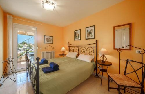 Cala Anguila-Cala Mendia Apartment | Top-Rated Oceanfront Penthouse with Pool & Hot Tub