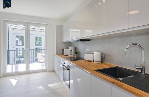 Koelpinsee Apartment | Apartment Peppi - Modern XXL apartment in Kölpinsee with balcony,