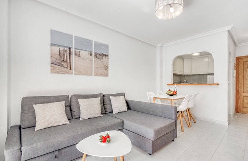 La Mata Apartment | Relax at Playa La Mata: Pool, Ocean Views & Free Wi-Fi