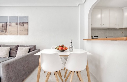 La Mata Apartment | Relax at Playa La Mata: Pool, Ocean Views & Free Wi-Fi