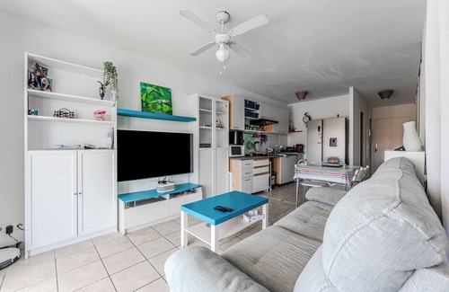 Parentis-en-Born Apartment | Beachside Apartment with Private Terrace and Free Wi-Fi